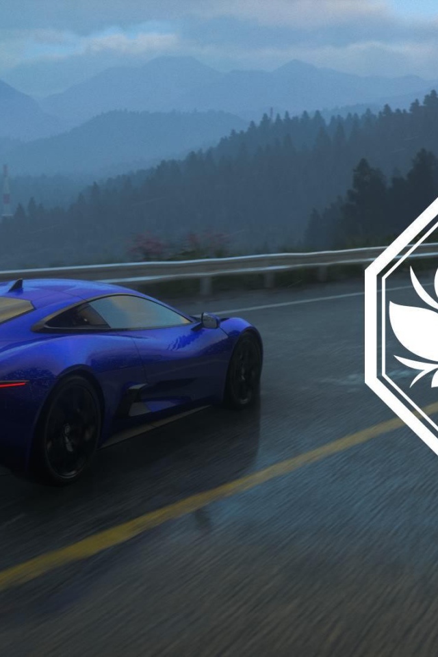 Синий Ягуар в японской видео игре