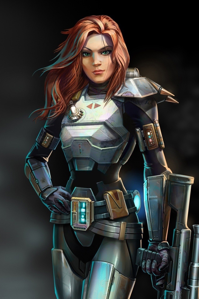 Охотник Баунти из игры SWTOR