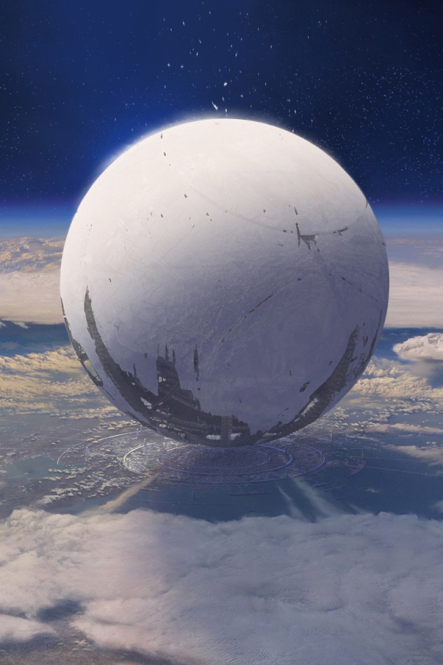 Шар над планетой, игра Destiny