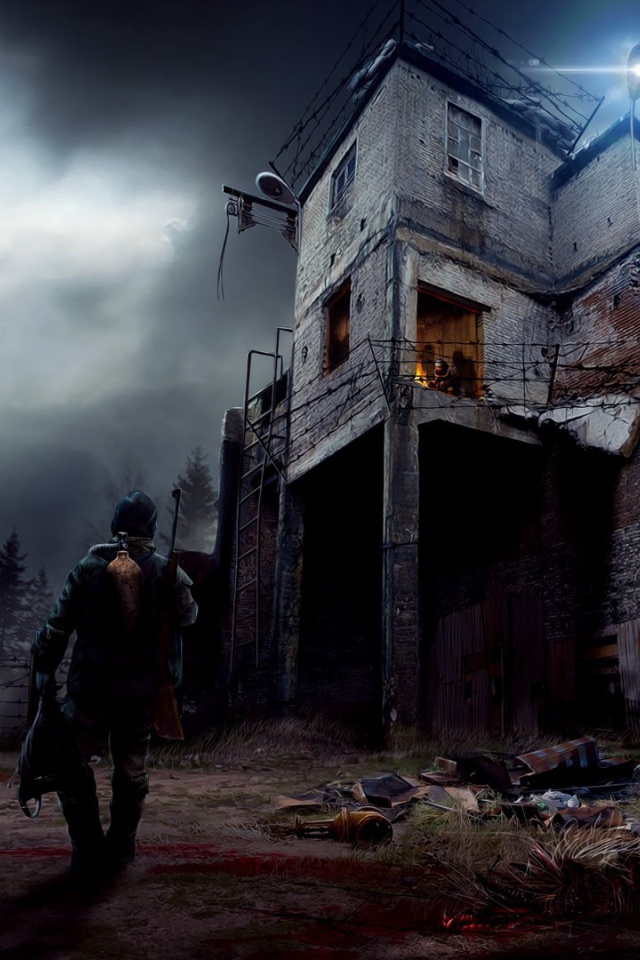 Разбитое здание в игре Survarium