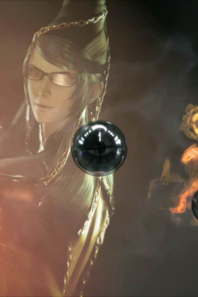 Пули летят в игре Bayonetta 2