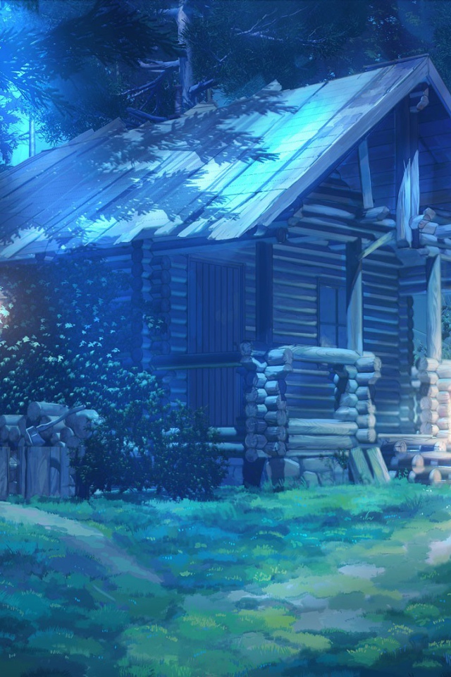 Изба в игре Бесконечное лето