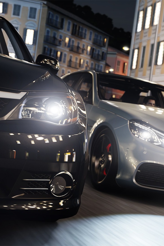 Авто на старте в игре Forza Horizon