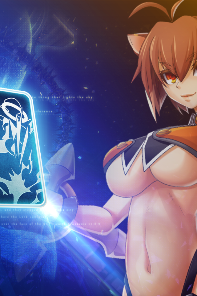 Женщина кошка в игре Blazblue