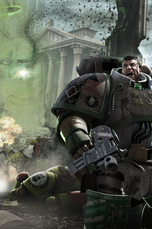 Персонаж Хорус в игре Warhammer 40000