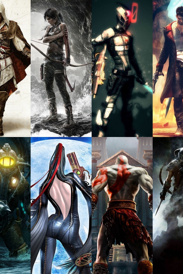 Персонажи игры Bayonetta 2