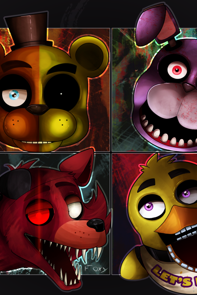 Персонажи игры Five Nights at Freddy's