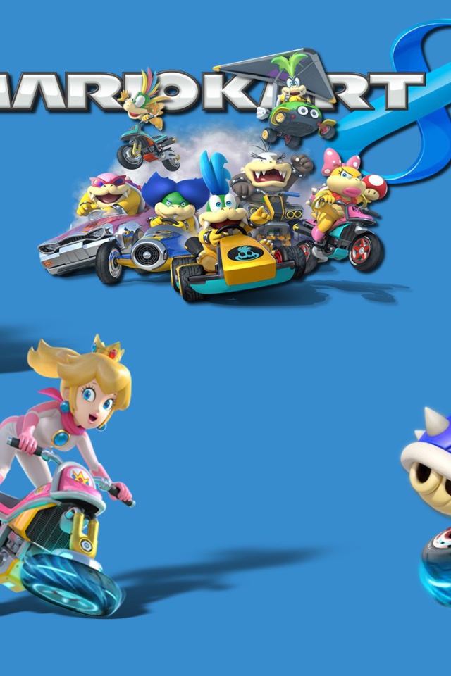 Персонажи игры Mario Kart 8