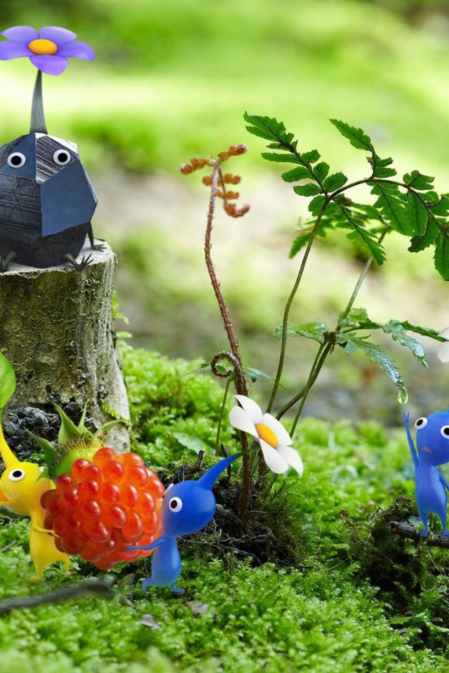 Персонажи игры Pikmin
