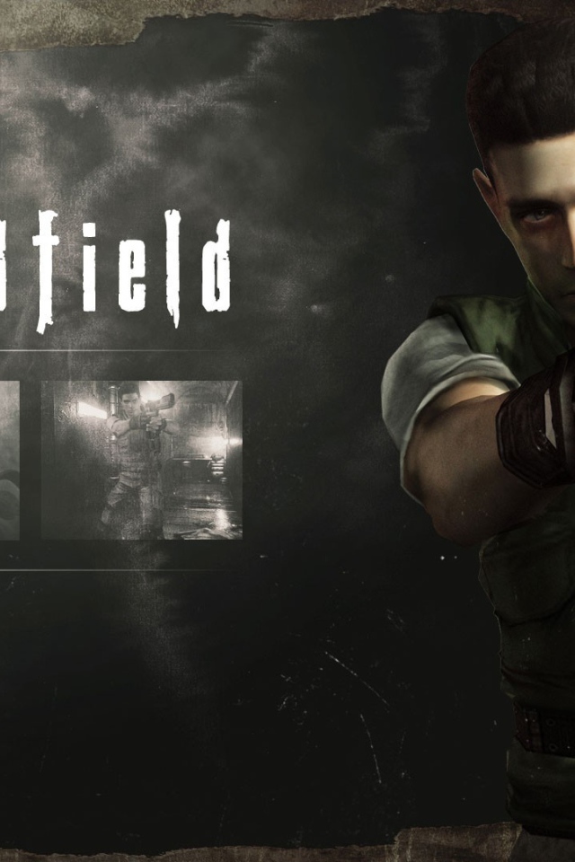 Крис Редфилд из игры Resident Evil HD Remaster