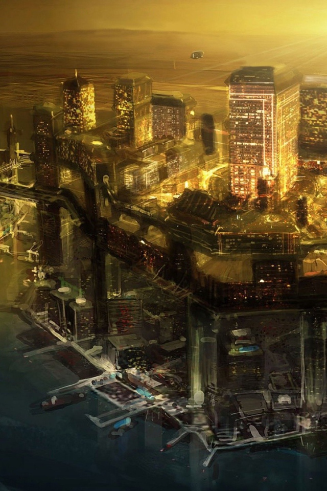 Город в игре Deus Ex Human Revolution