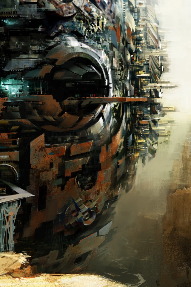 Город над пропастью в игре Guild Wars 2