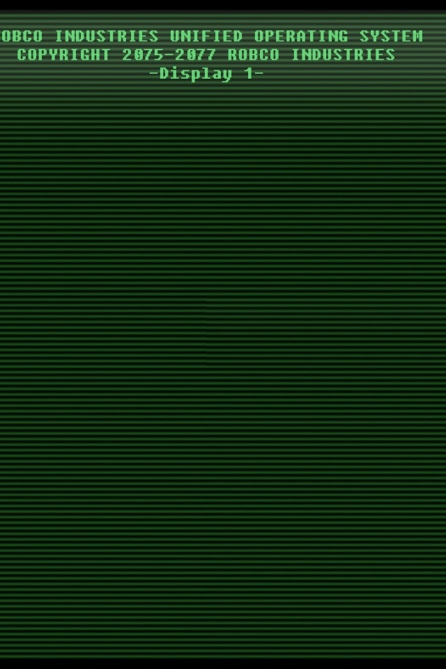 Дисплей компьютера в игре