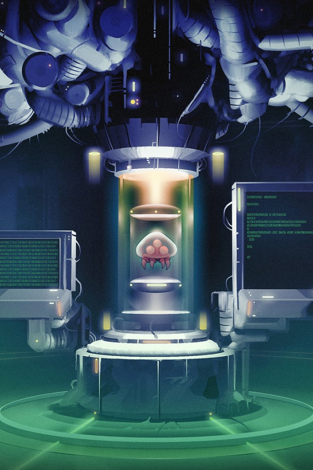 Компьютер в игре Metroid