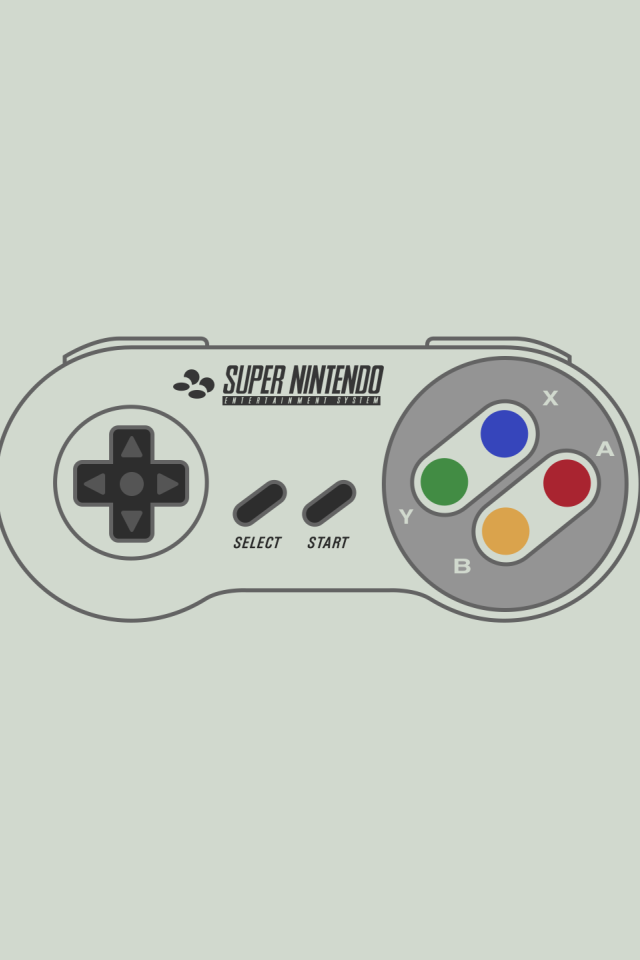 Пульт от игры Супер Nintendo