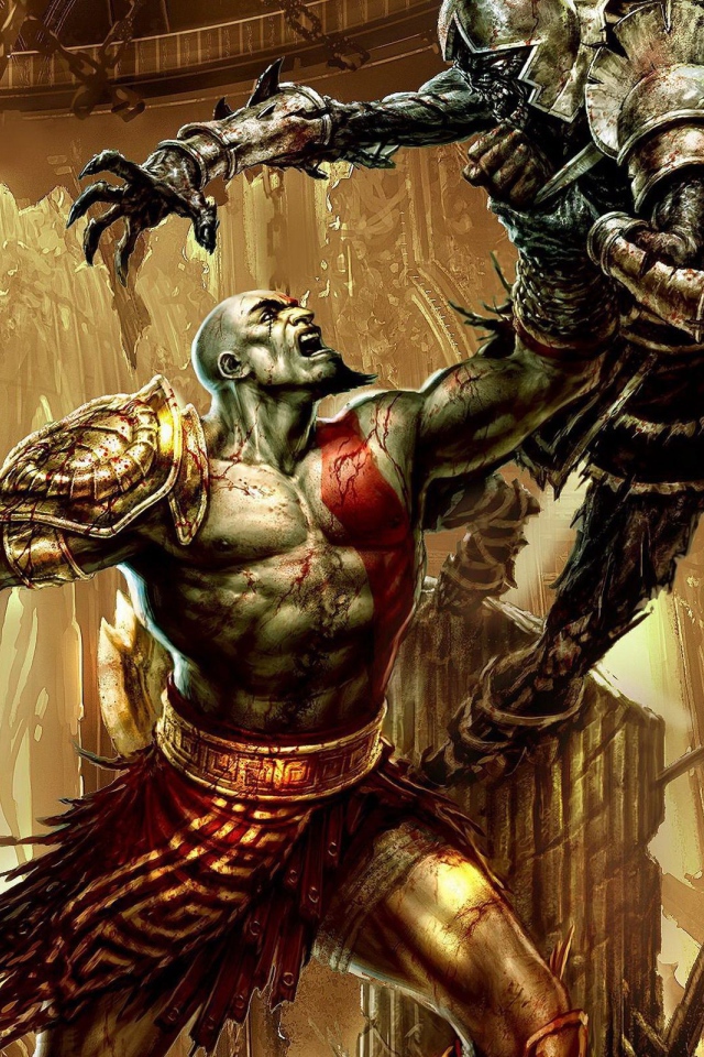 Поверженный враг, игра God of War