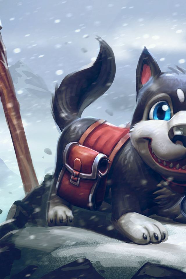 Собака из игры Dota 2