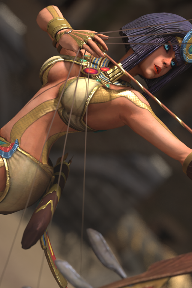 Египетская девушка из игры Smite