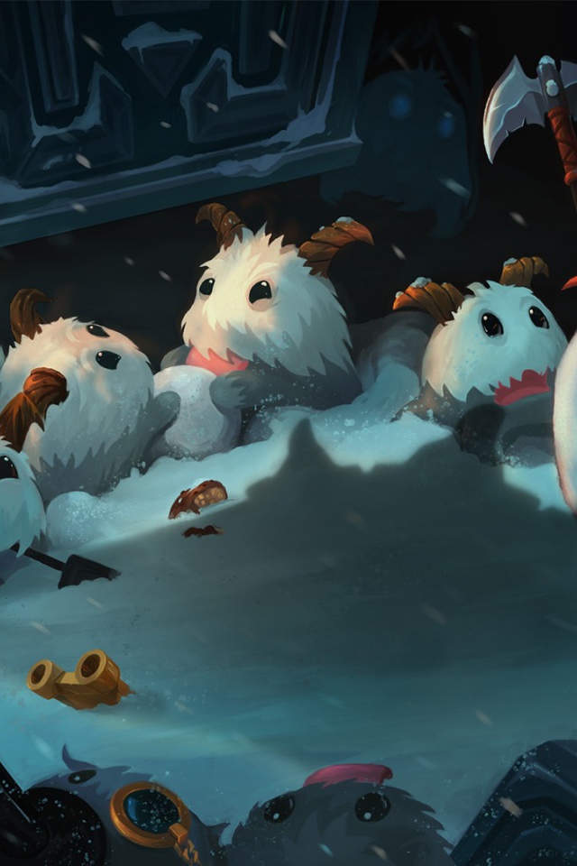 Семья лохматых снеговиков, Лига легенд