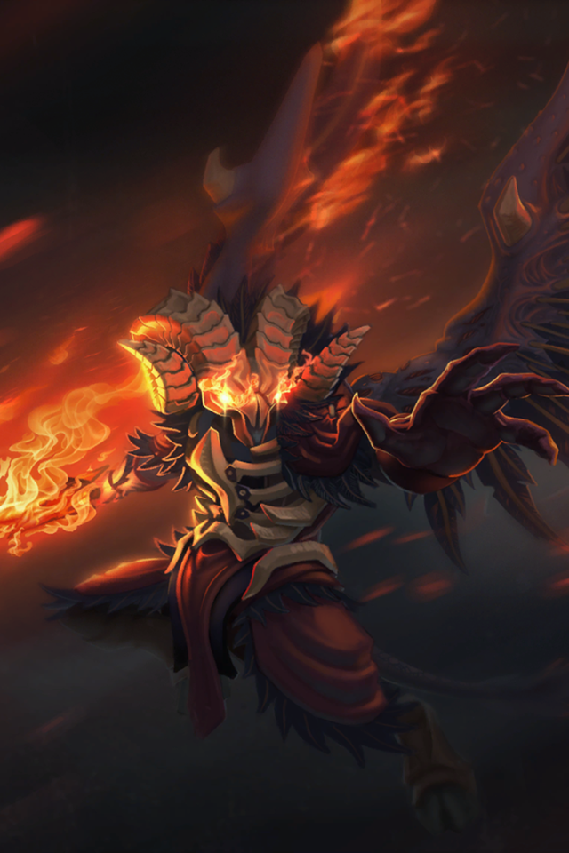 Огненный демон в игре Dota 2