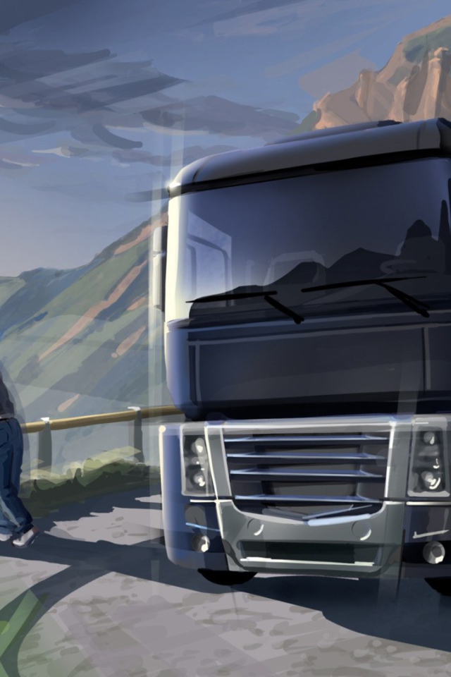 Игра Euro Truck Simulator 2