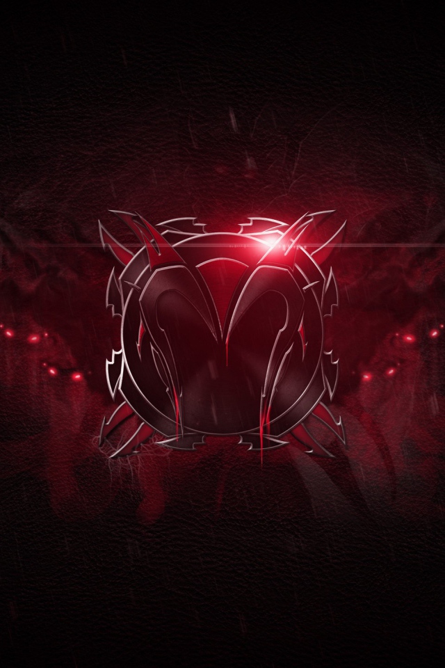 Игра от Riot Games, красный знак