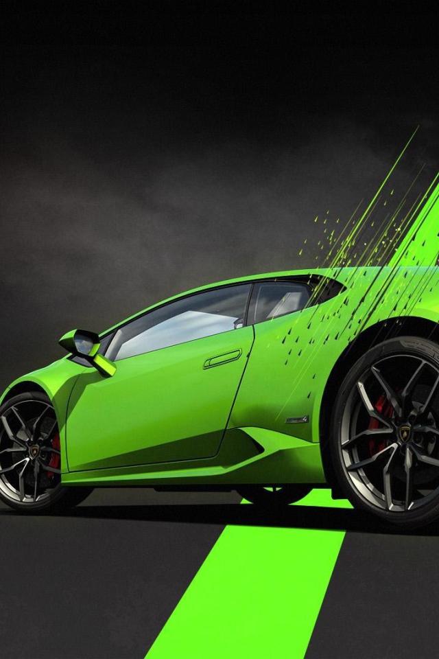 Нежно зеленый Ламборгини в игре Driveclub