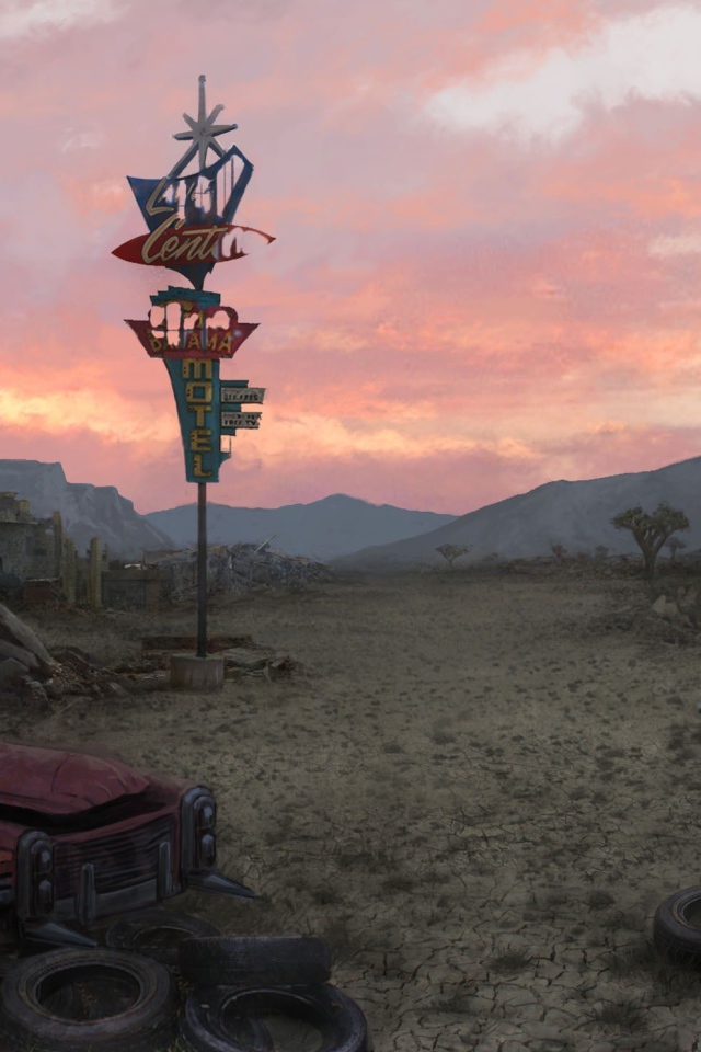 Заброшенный город в игре Fallout 3