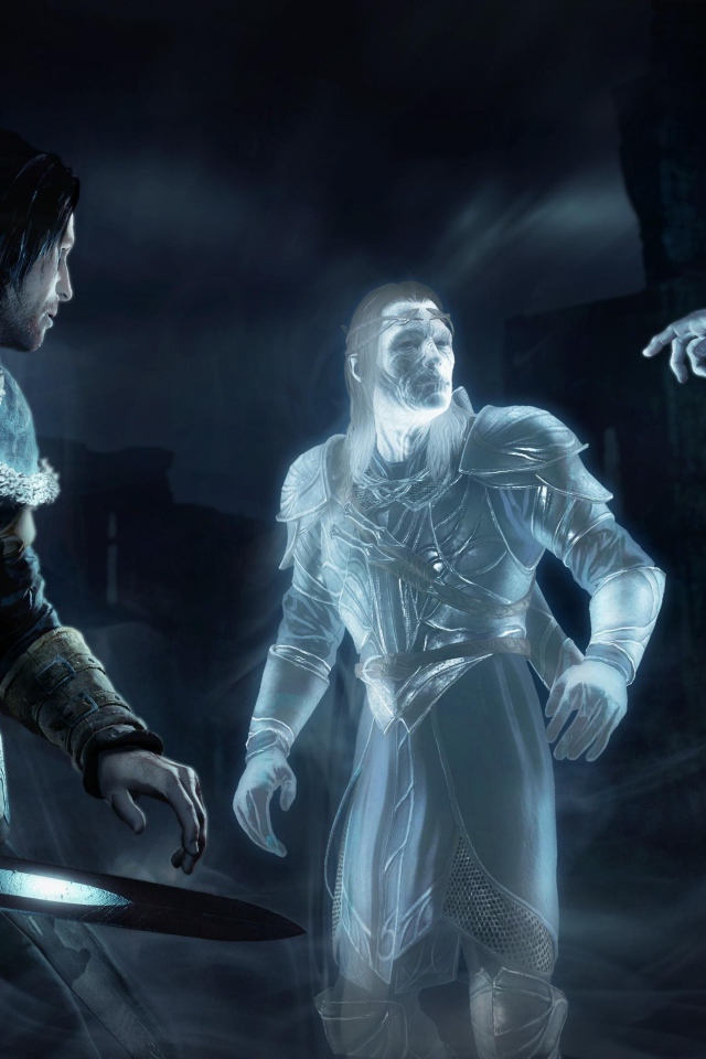 Призрак эльфа в игре Middle-earth Shadow of Mordor