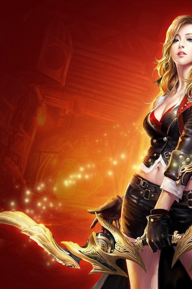 Девушка из игры Cabal