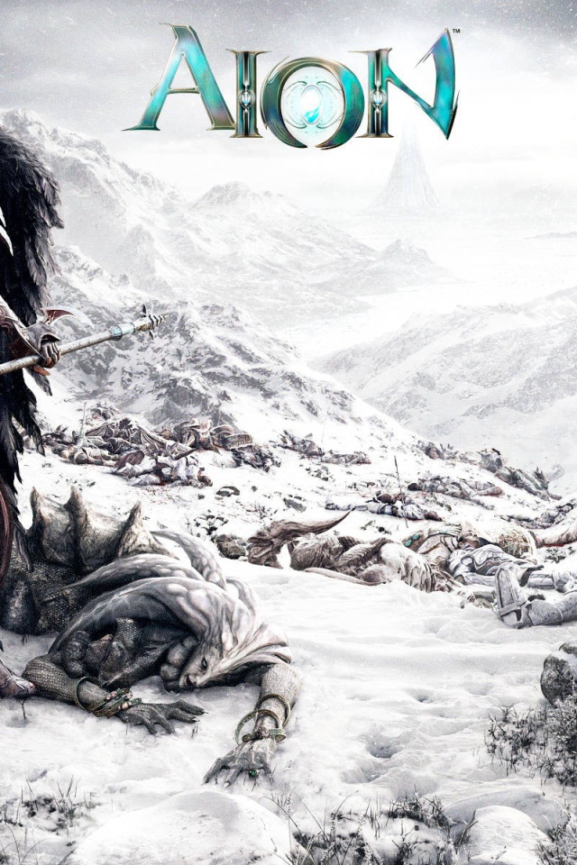 Девушка воин из игры Aion Online