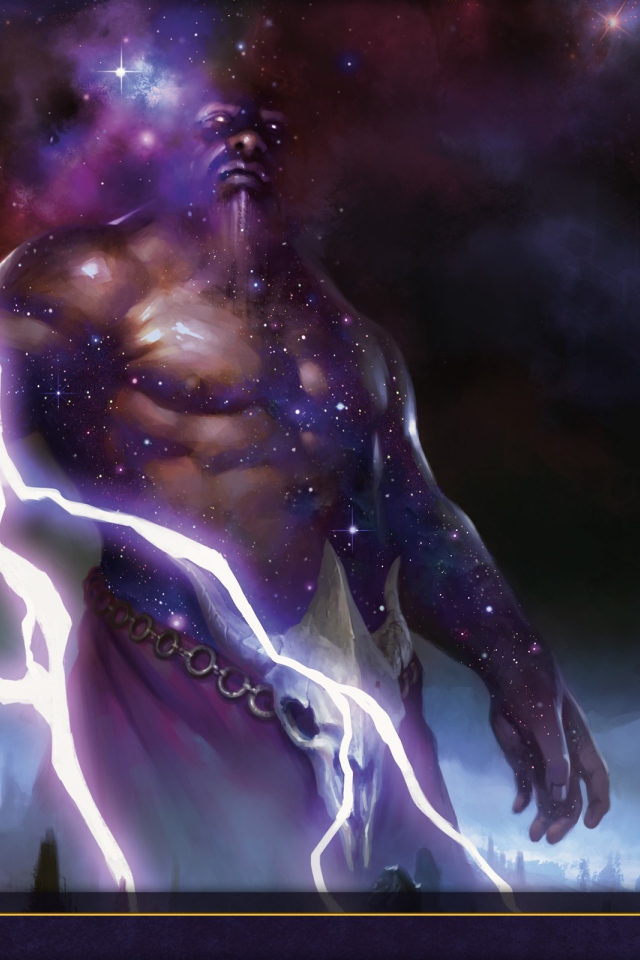 Небесный титан из игры Magic the Gathering