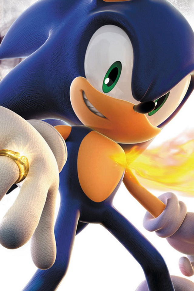 Герой видео игры Sonic