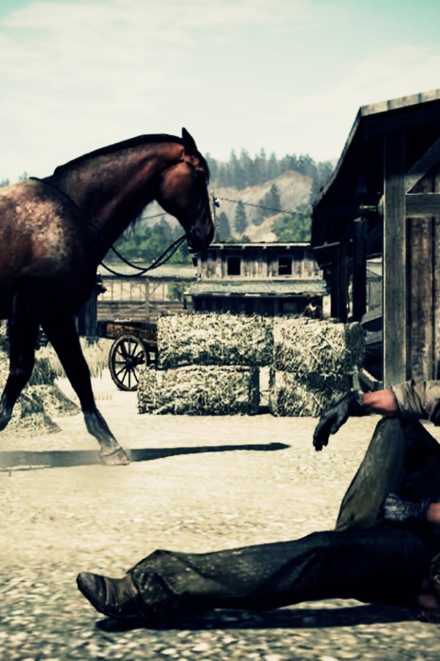 Конь в игре Red Dead Redemption