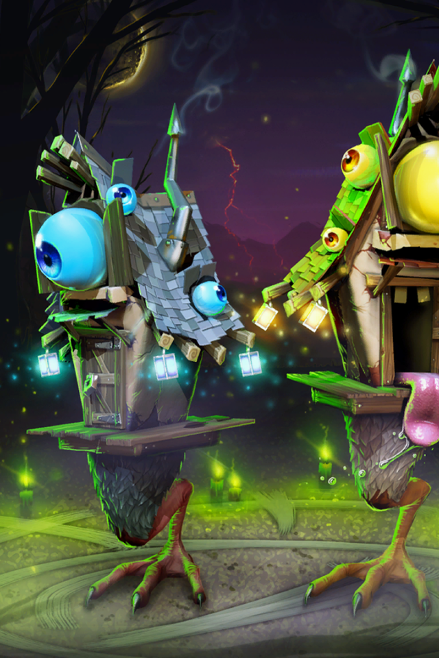 Дома на куриных ножках, игра Dota 2