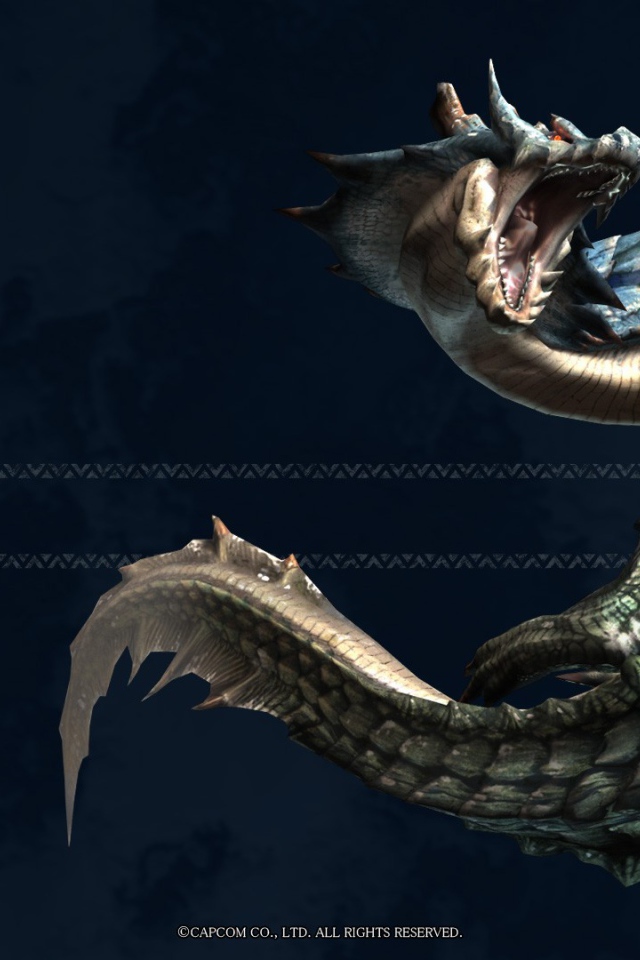 Лагиакрус из игры Monster Hunter