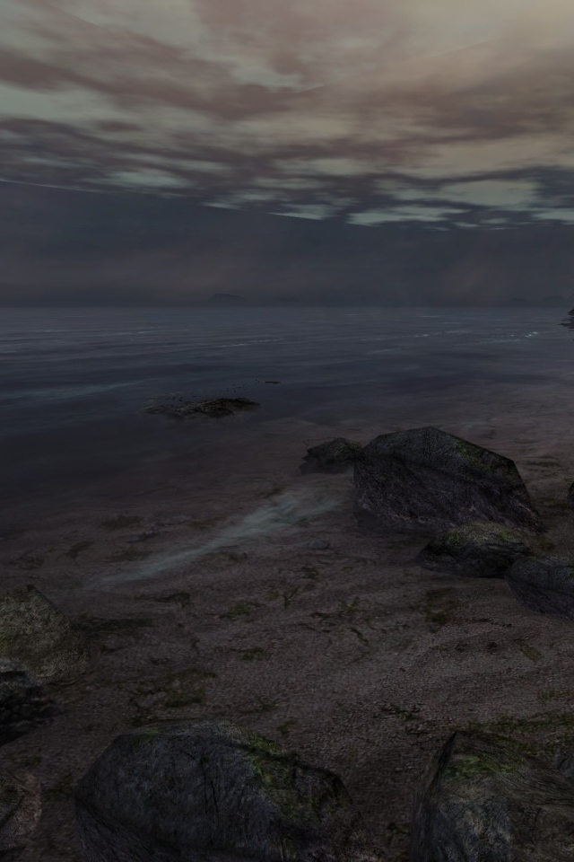 Пейзаж в игре Dear Esther