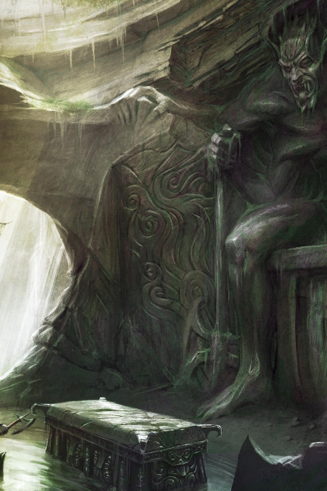 Пейзаж в игре The Elder Scrolls V Skyrim