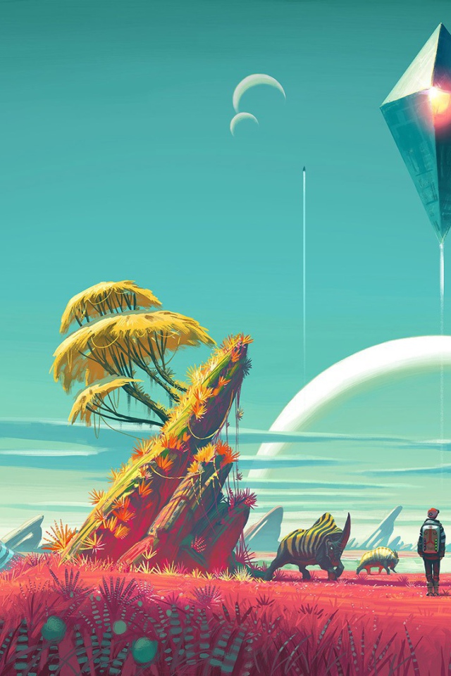 Находящаяся в разработке игра No Man's Sky