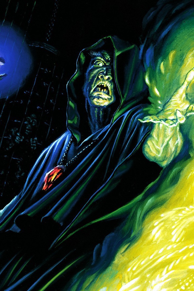 Маг из игры Baldur's Gate 2