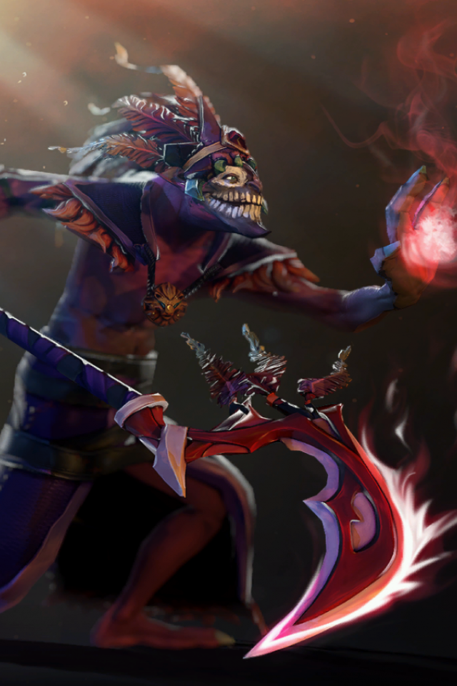 Маг Даззли из игры Dota 2