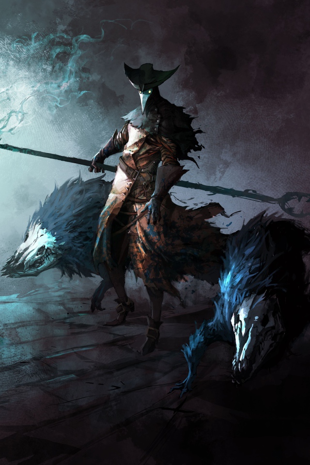 Чародей с волками в игре Castlevania Lords of Shadow