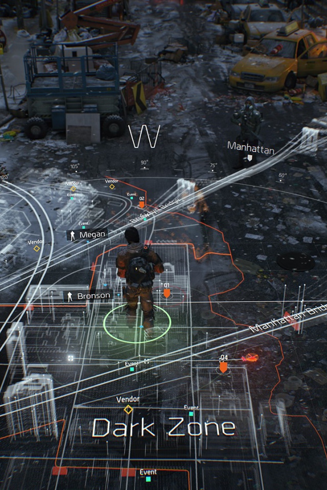 Карта в игре Tom Clancy's The Division
