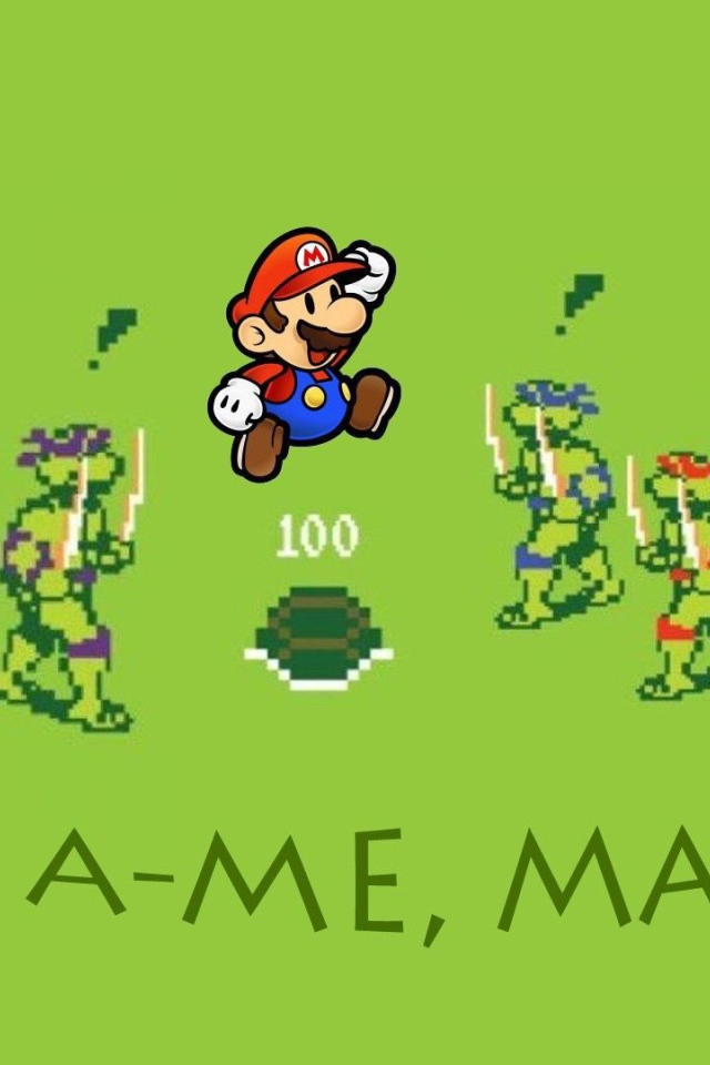 Марио против Ниндзя черепашек