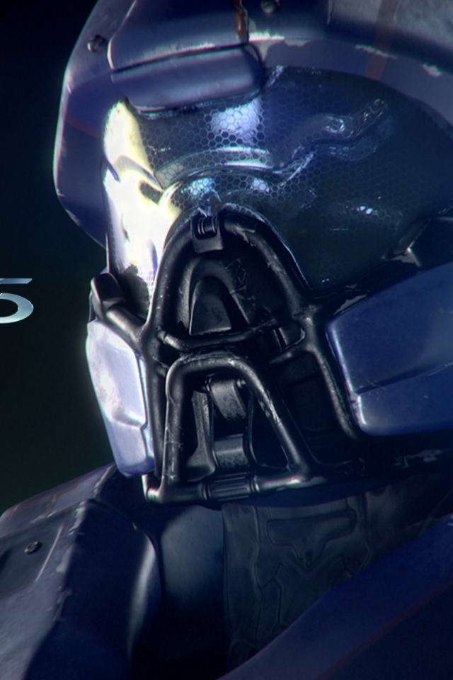 Мастер Чиф на постере игры Halo 5