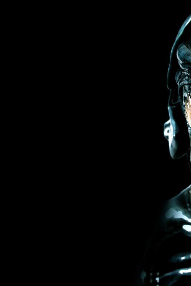 Монстр пришелец из игры Alien Isolation