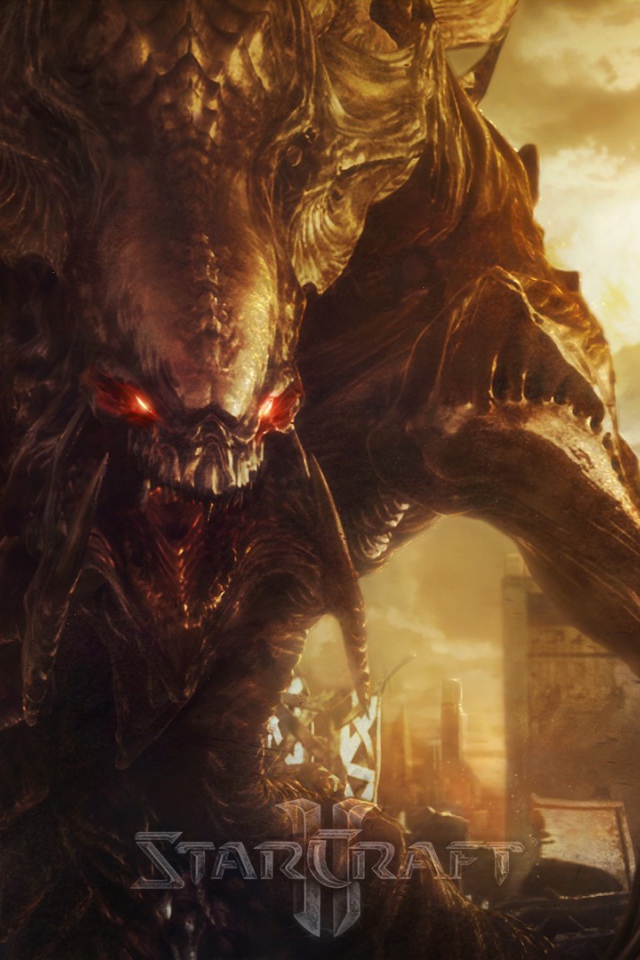 Монстр из игры Starcraft II