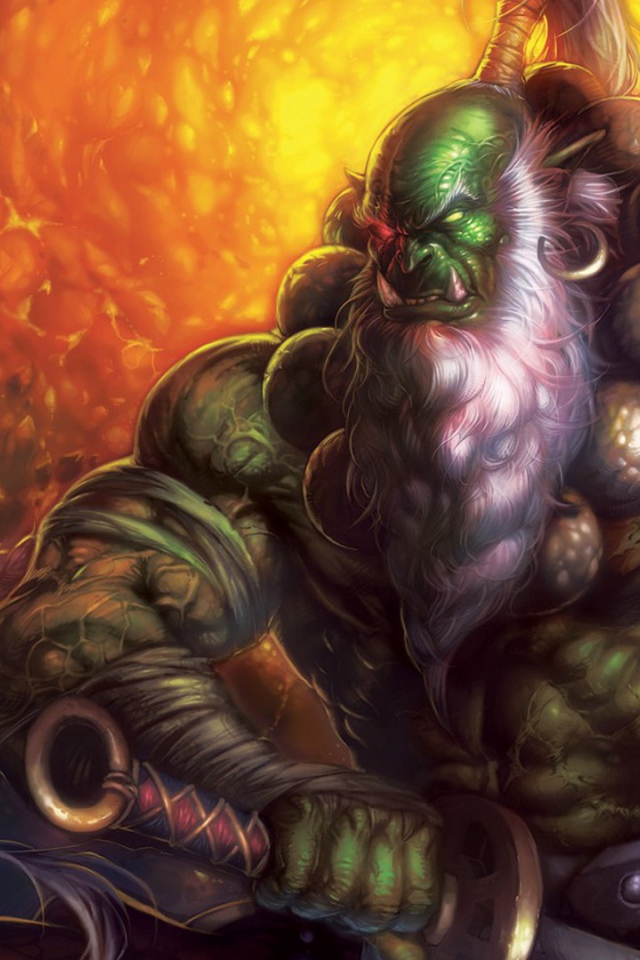 Монстр из игры Варкрафт