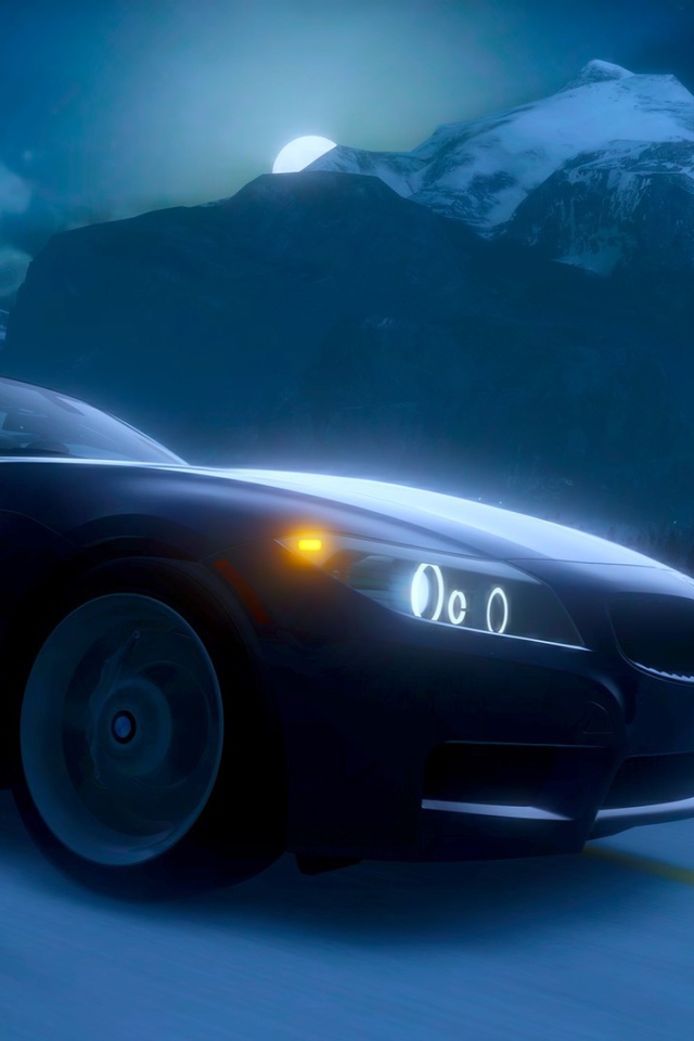 Ночные гонки в игре Forza Horizon