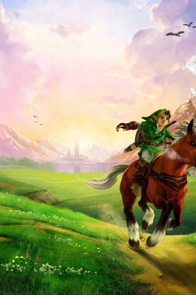 Всадник на коне из игры The Legend of Zelda